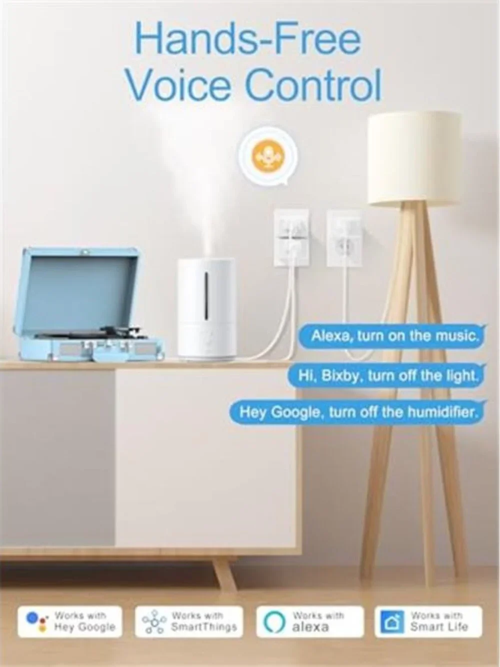 Smart Plug 15A, Smart Plugs That Compatible with Alexa & Google Home &SmartThing